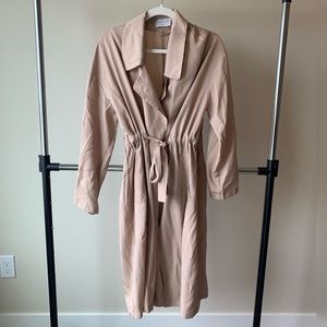 Lightweight Tencel Trench Coat